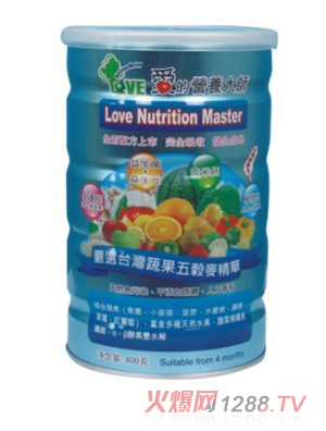 愛的營養(yǎng)大師嚴(yán)選臺(tái)灣蔬果五谷麥精華