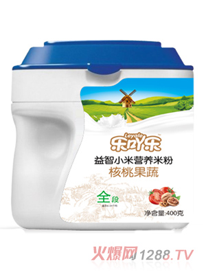 樂(lè)吖樂(lè)核桃果蔬小米米粉