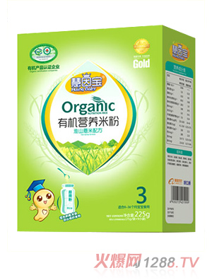 慧因寶有機米粉淮山薏米配方